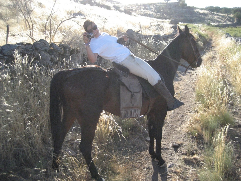 Sara horse ride instructor